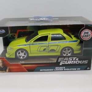 Fast & Furious Brian's Lancer new in box Jada Toys 1:32 scale NIB